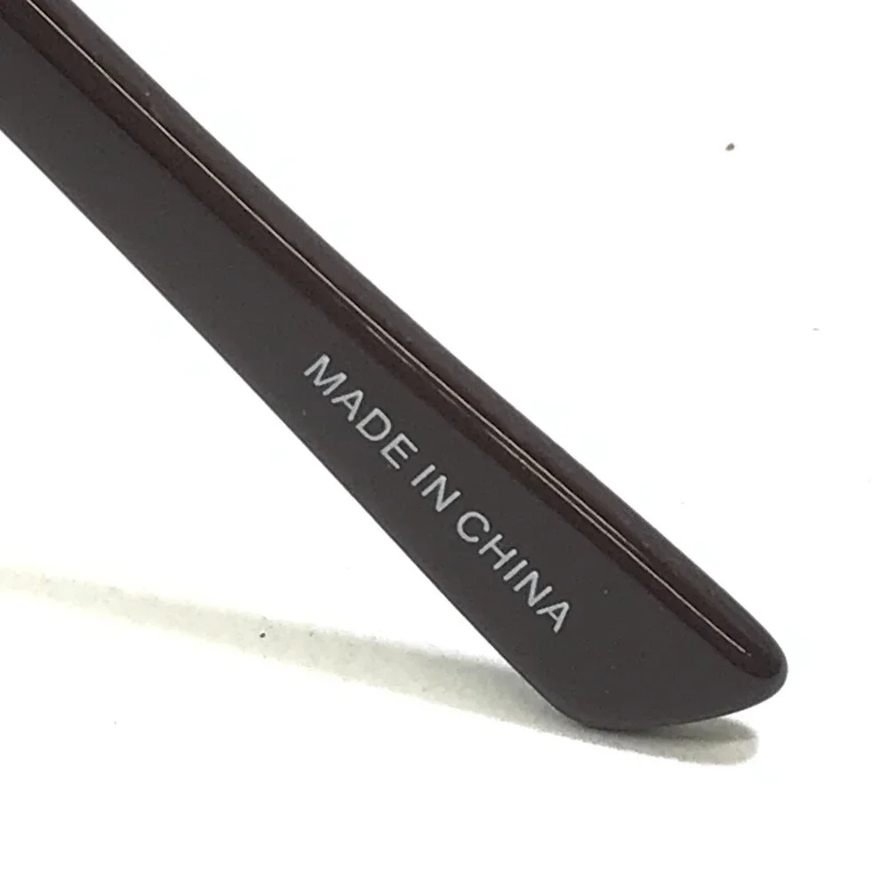 Eight to Eighty Eyeglasses Frames TWAN BROWN/GOLD Square Full Rim 57-18-145